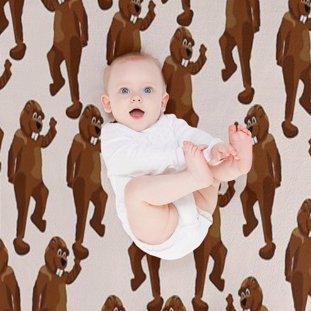 Hundreds of Beavers! Lightweight Throw Blanket