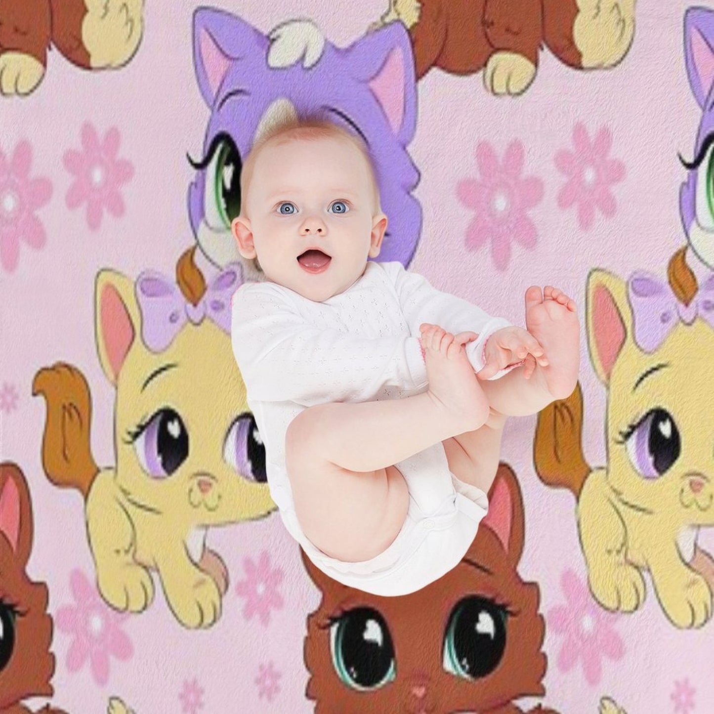 Lps Kittens Anti-pilling Throw Blanket
