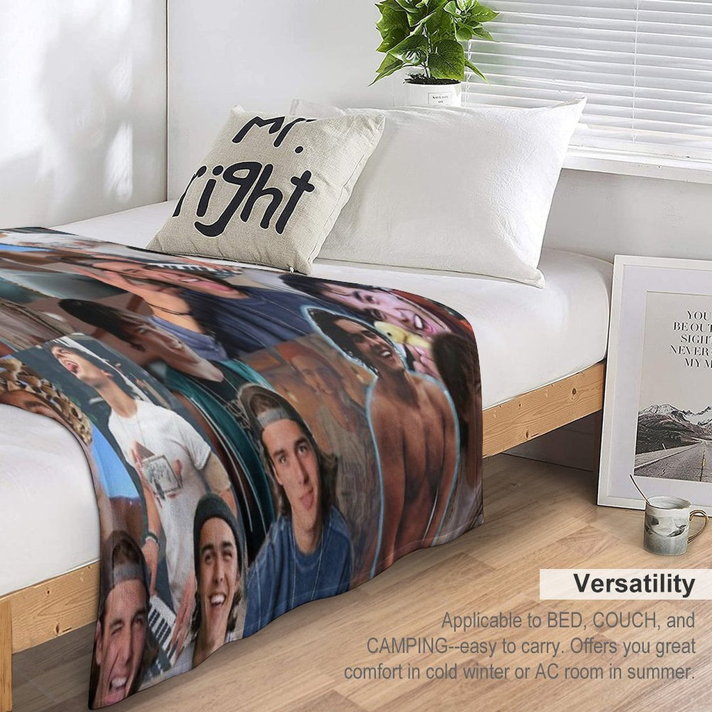 Charlie Gillespie Collage Comfort Throw Blanket