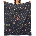 The Farmyard Easy Care Throw Blanket