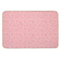 Cute Sweet Pink Hearts As Romantic Seamless Pattern Background Backdrop Wallpaper, Illustration of Love for Valentine's Day  Odorless Bath Mat