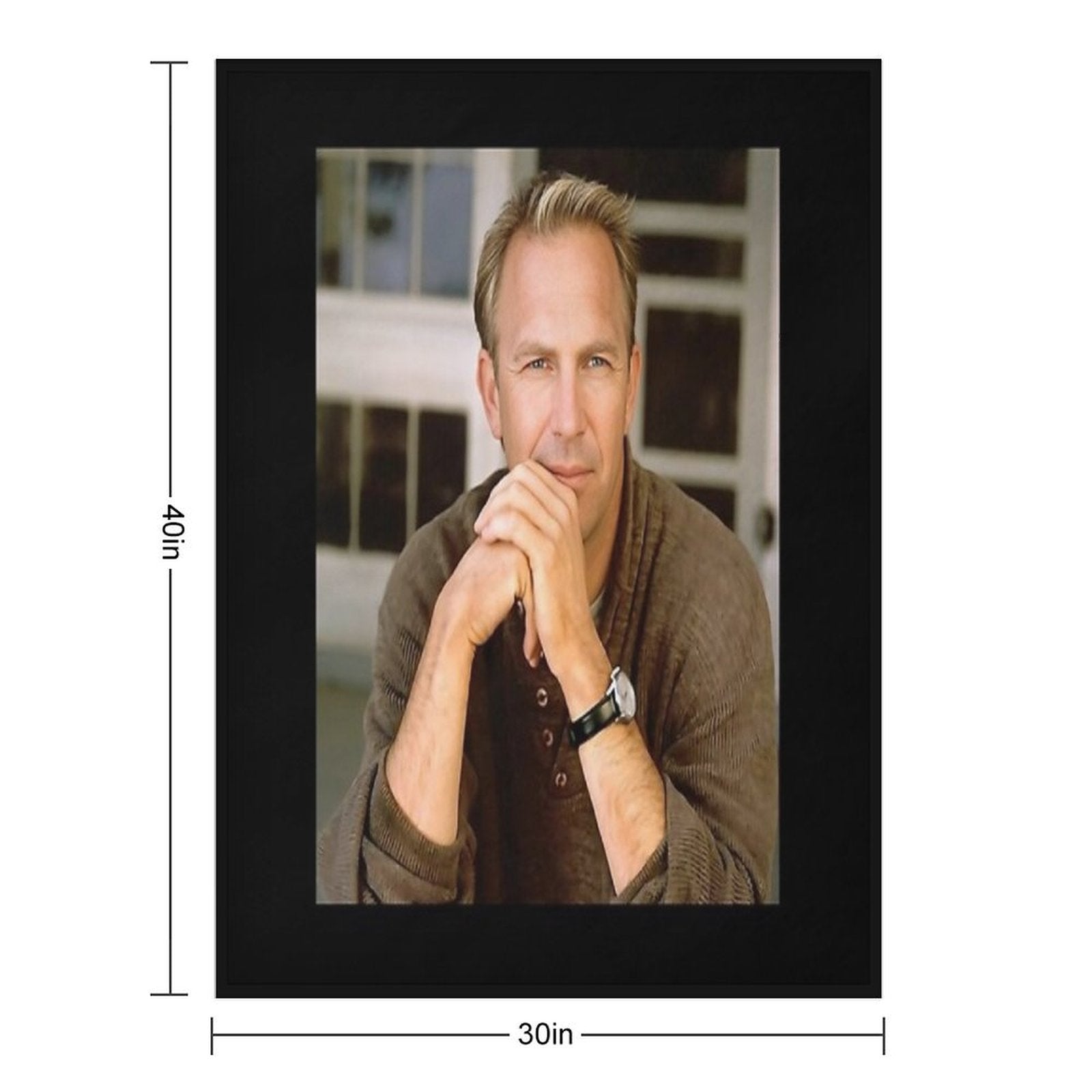 Kevin Costner Quick-dry Throw Blanket