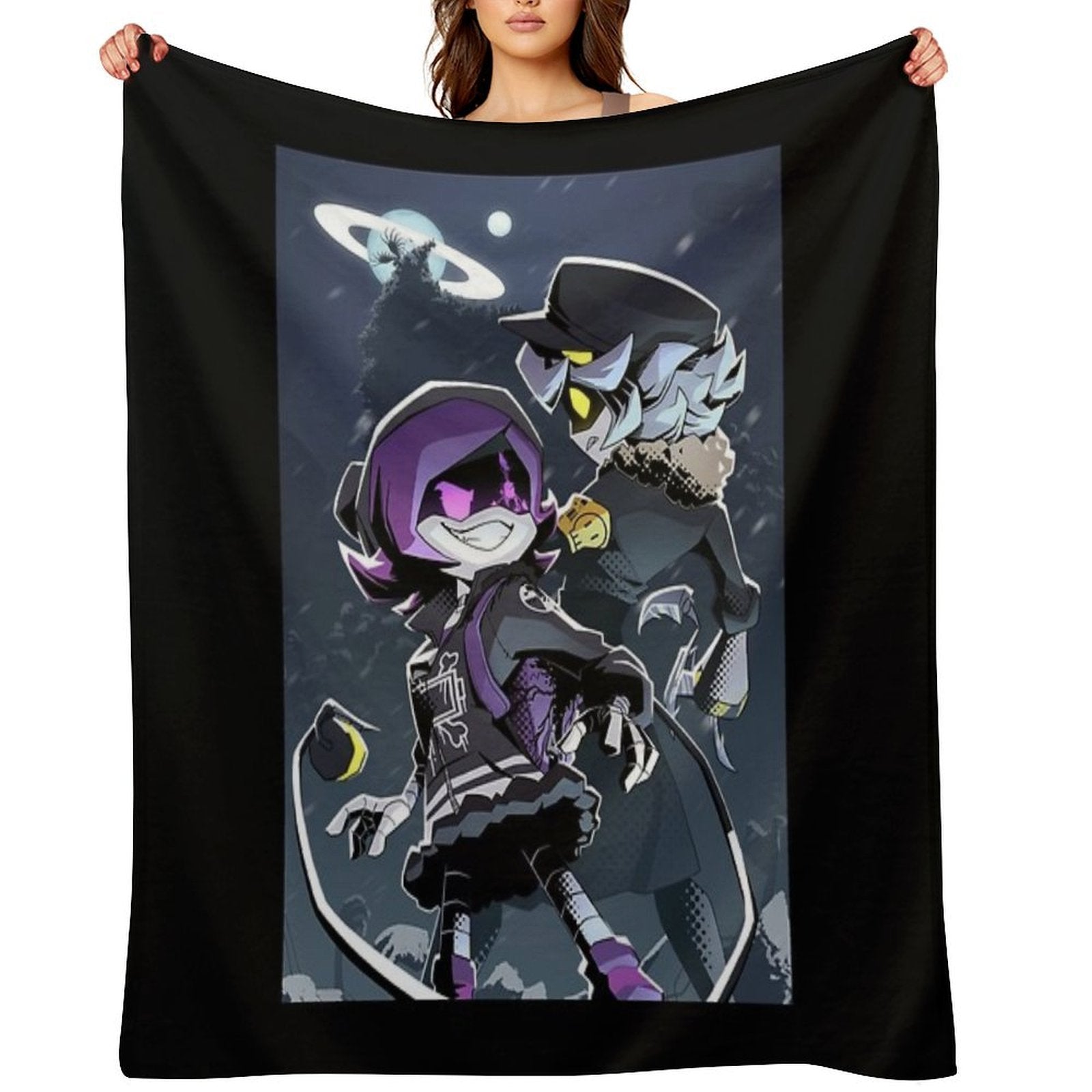 Murder Drones Anti-pilling Throw Blanket