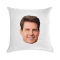 Tom Cruise Face Cutout Soft Skin-Friendly Throw Pillow