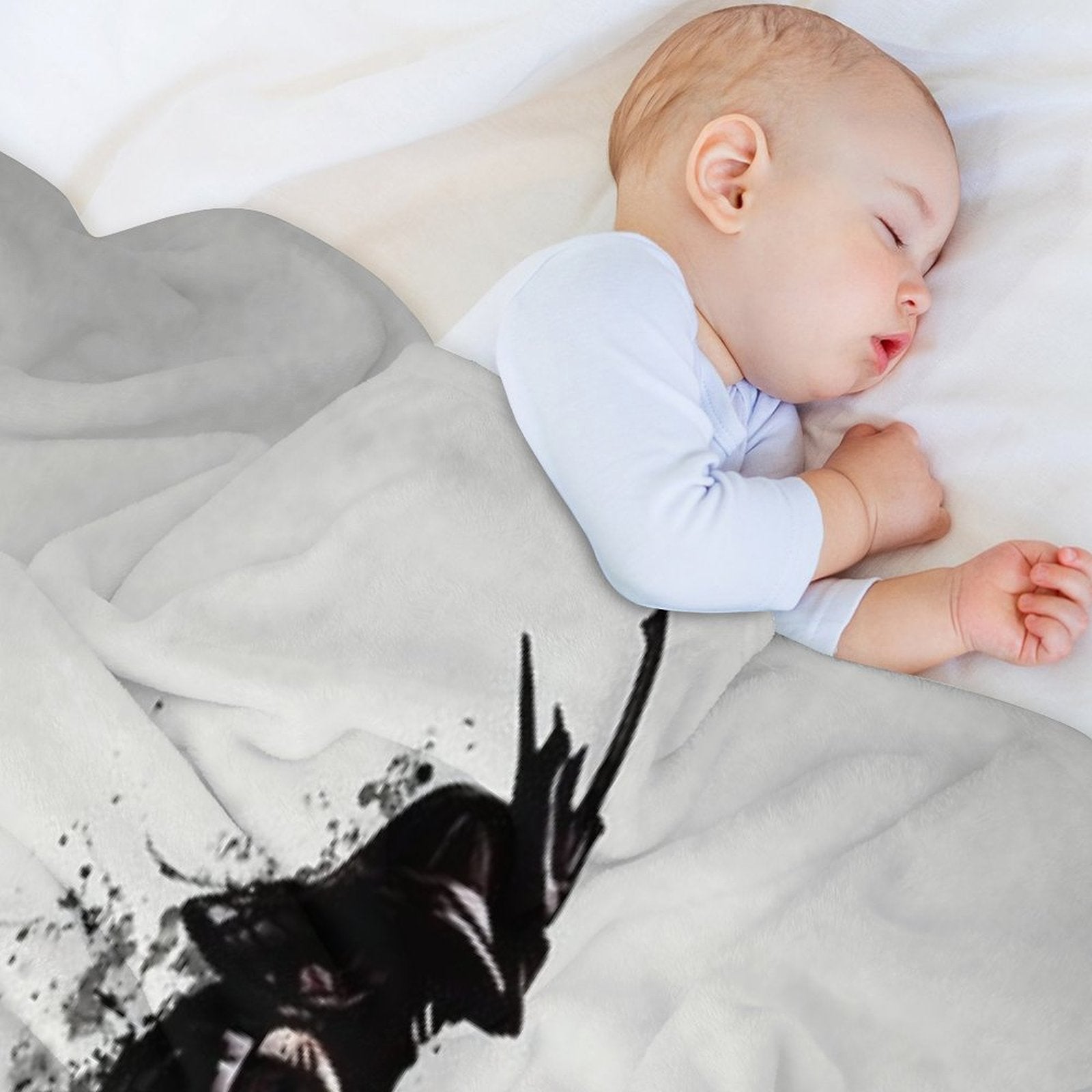 Armored Samurai Durable Throw Blanket