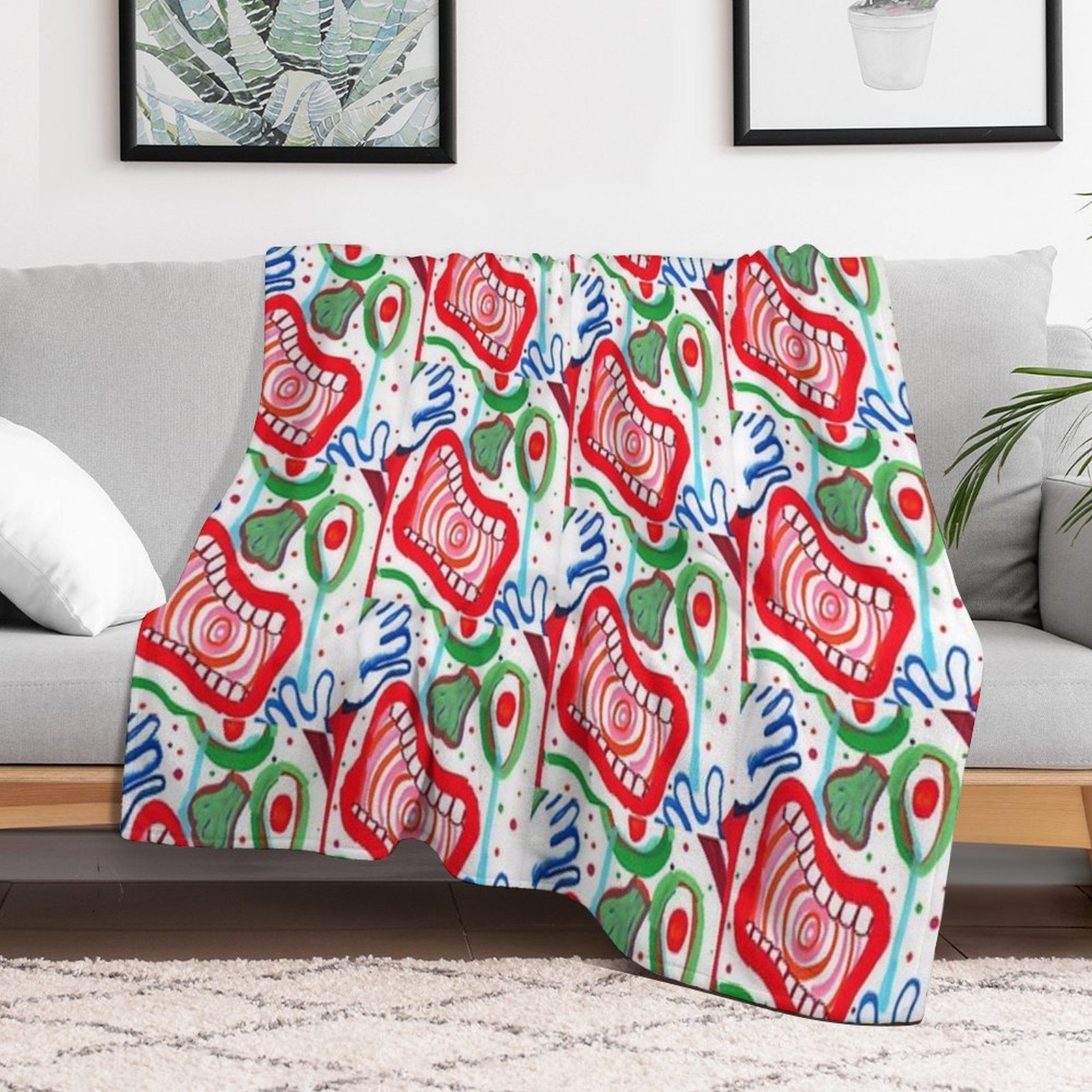 Cry・o6 Eco-conscious Throw Blanket