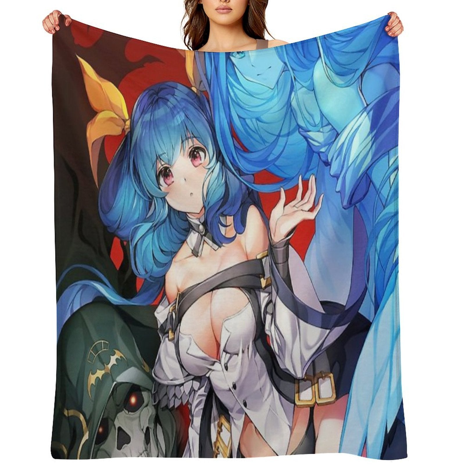 Guilty Gear Dizzy Eco-conscious Throw Blanket