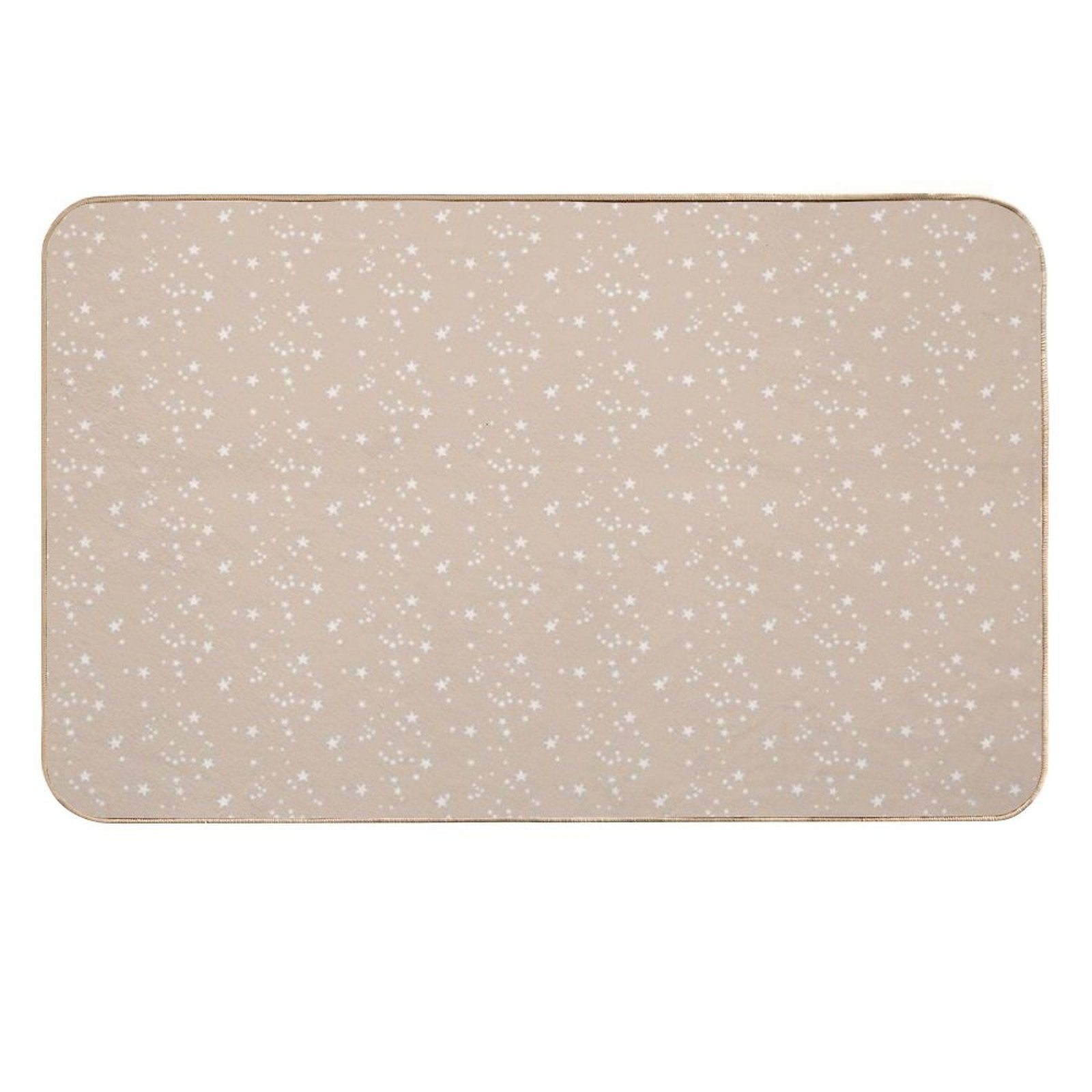 Brown Star Phone Case  Easy To Clean Bath Mat