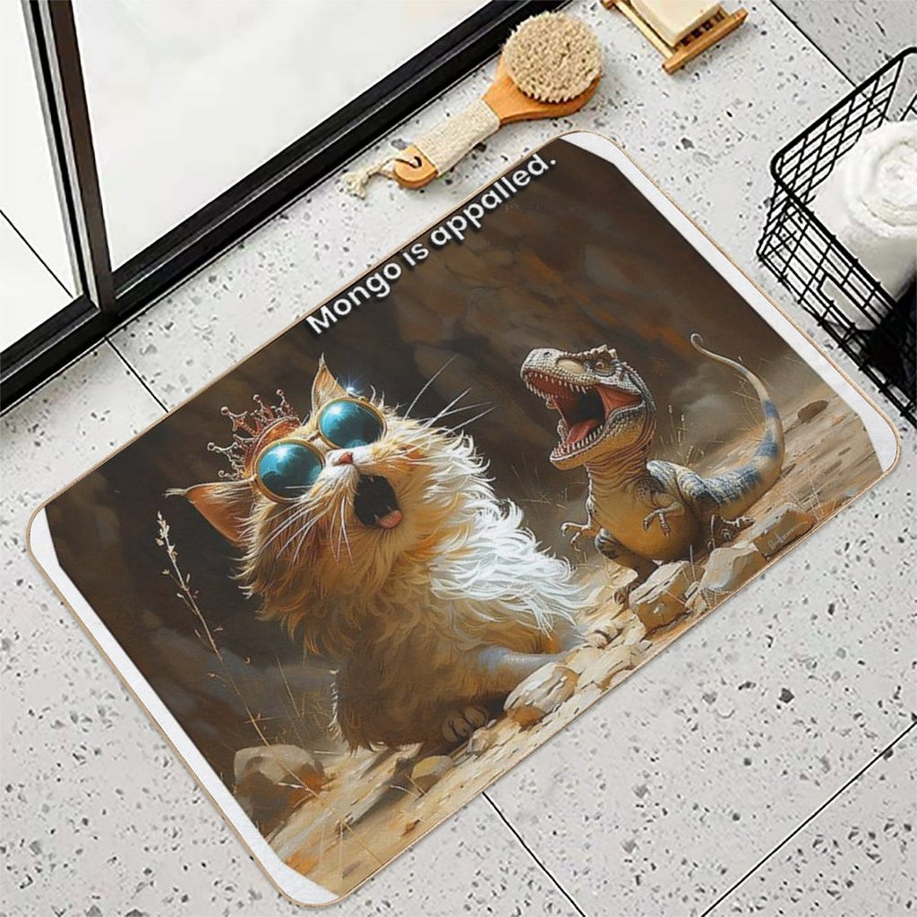 Dungeon Crawler Carl - This Is An OUTRAGE!  Dirt-Trapping Bath Mat