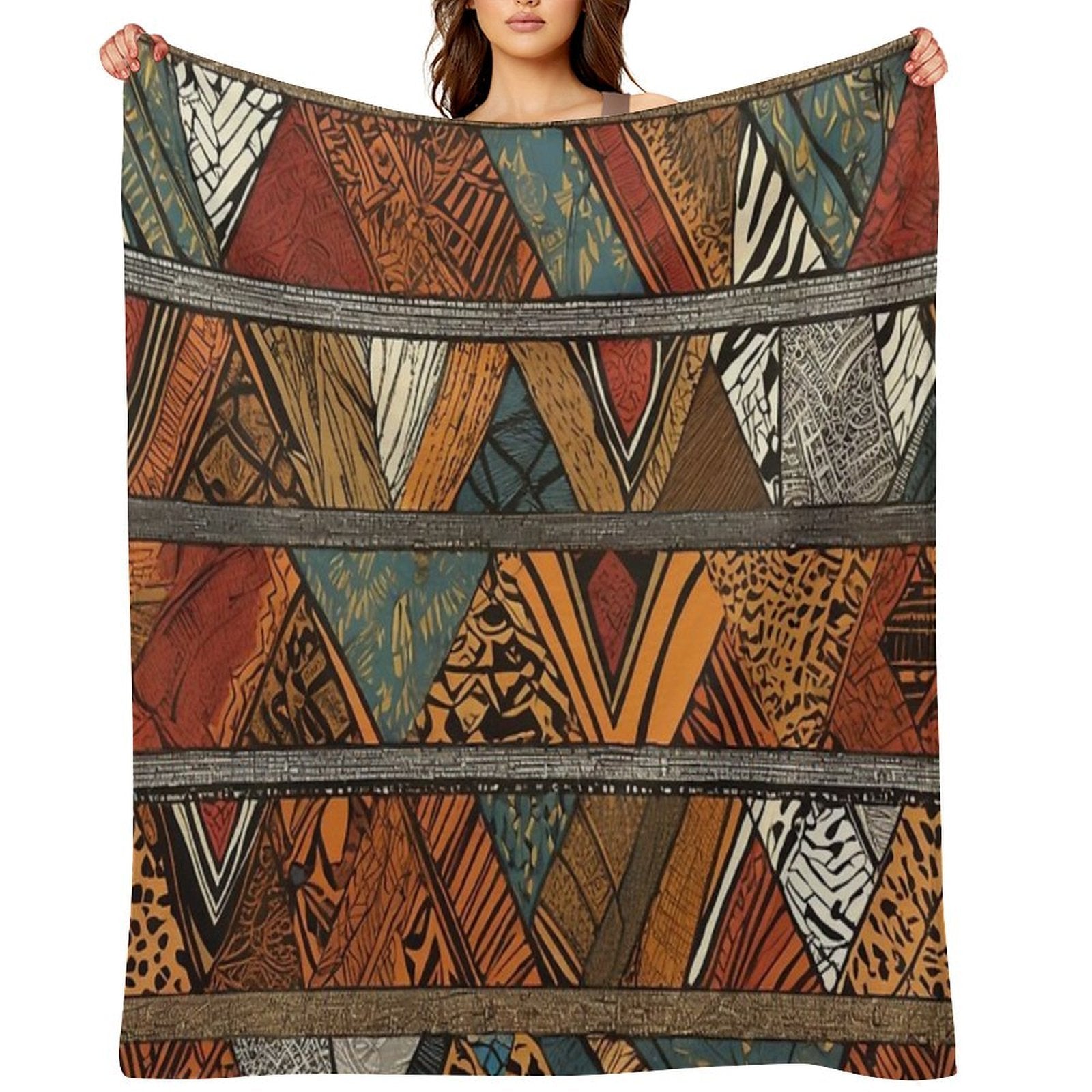 Africa Vibes Comfort Throw Blanket
