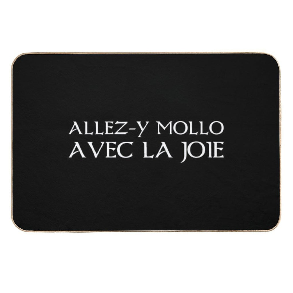 Kaamelott - Take It Easy with Joy  Long-Lasting Bath Mat