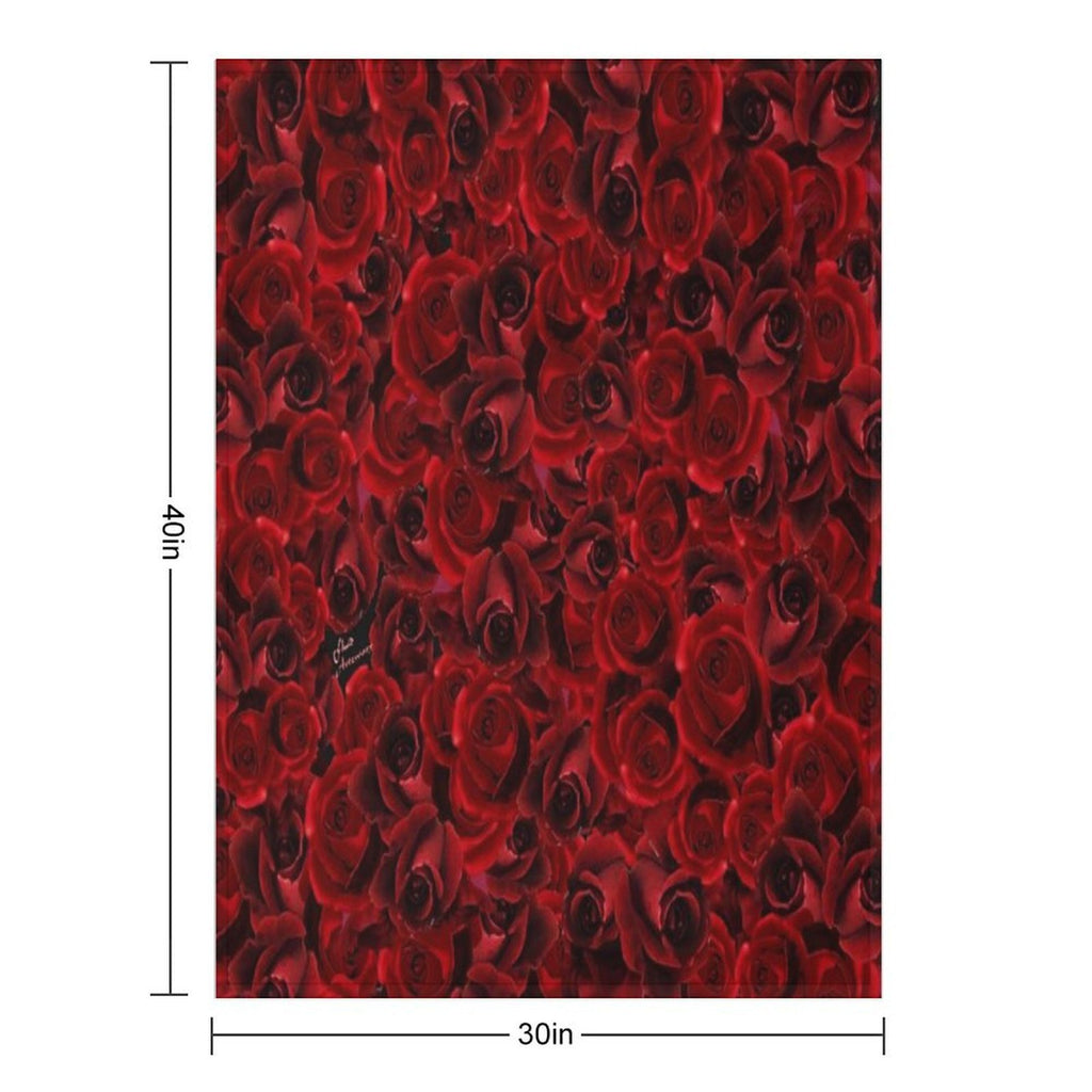 Scarlet Mischief Lightweight Throw Blanket