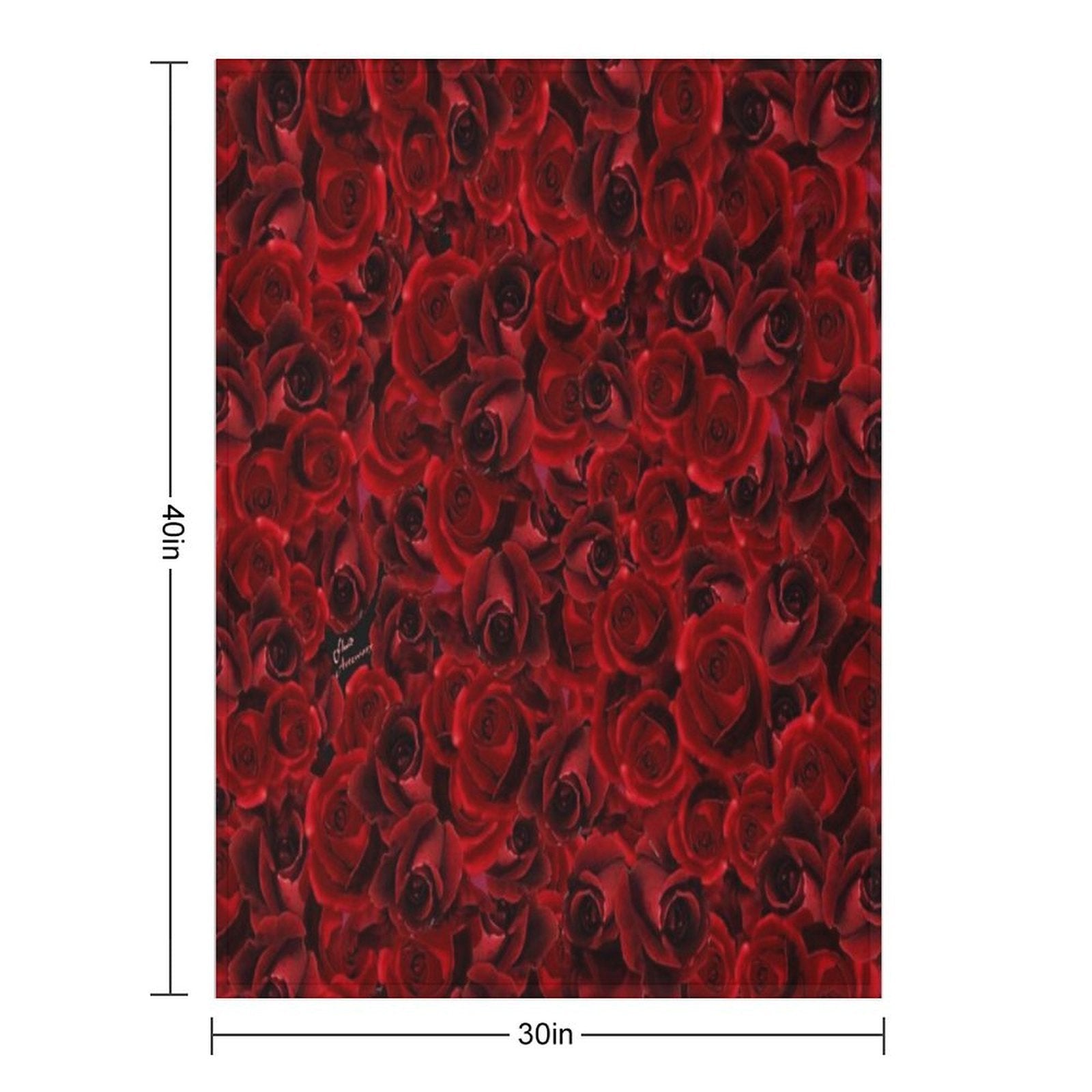 Scarlet Mischief Lightweight Throw Blanket