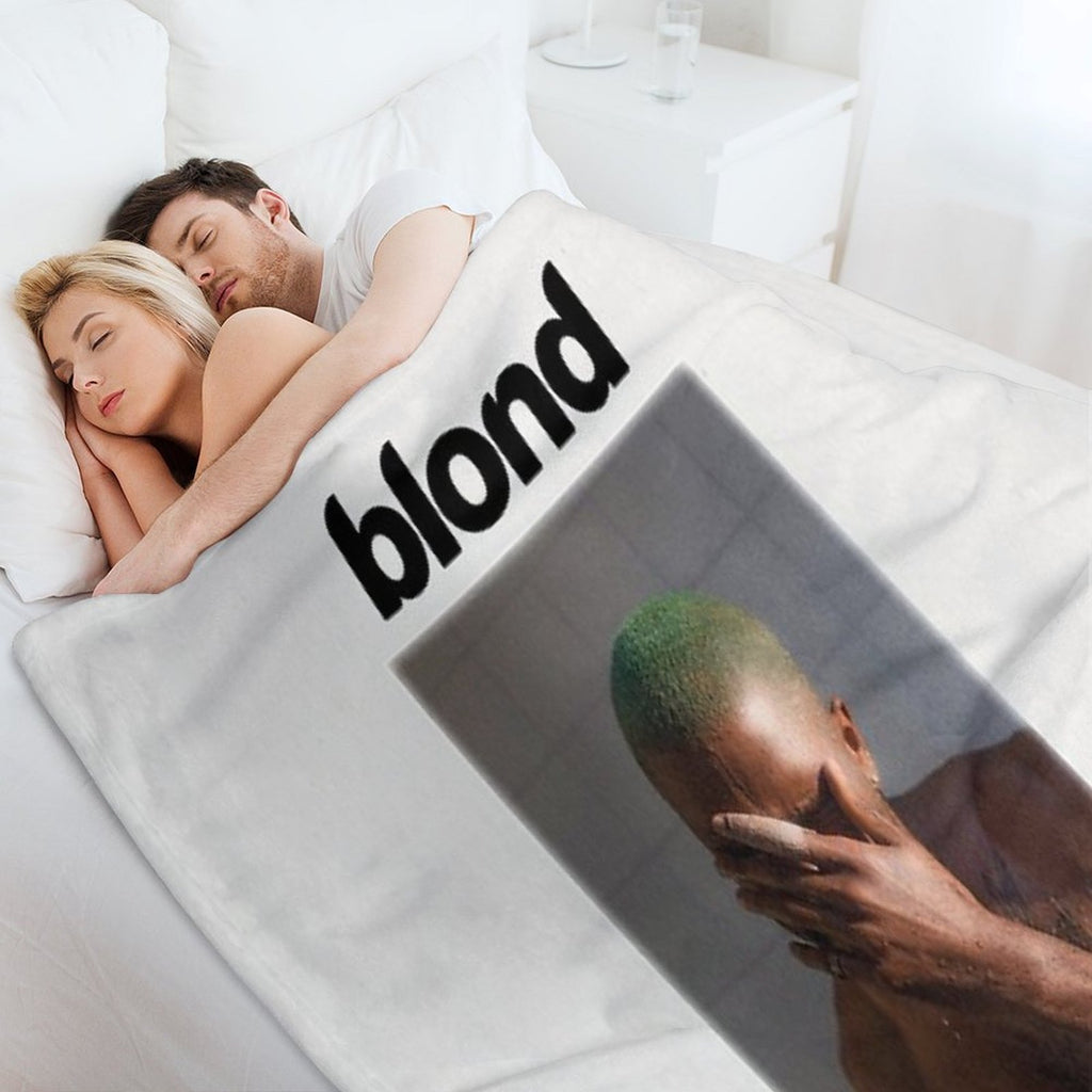 Blond Frank Ocean Album Grainy Vintage Retro Premium Throw Blanket