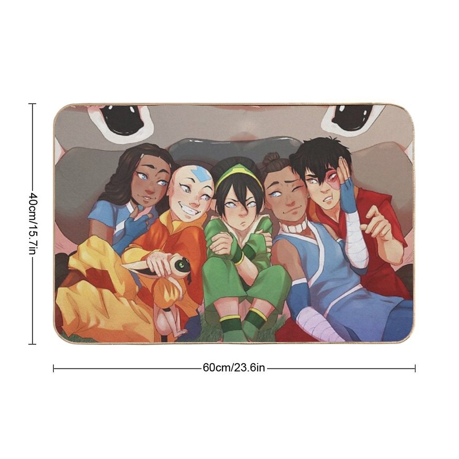 The Gaang  Absorbent Bath Mat