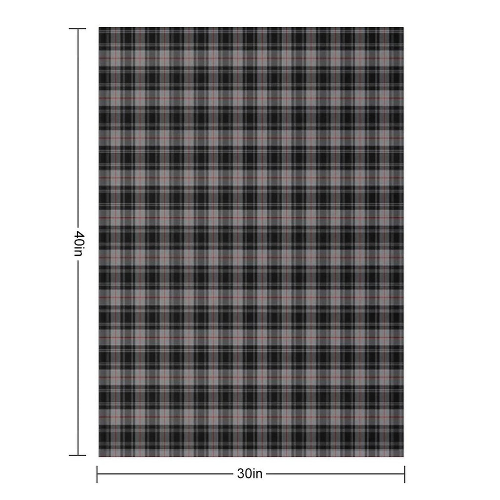 Clan Moffat Tartan Plush Throw Blanket