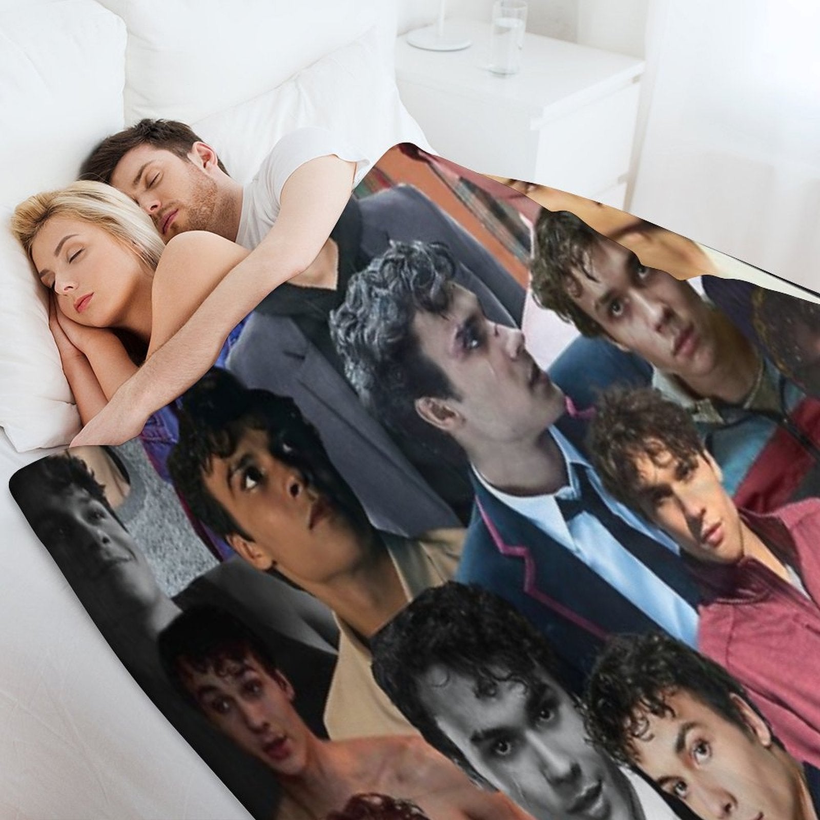 Benjamin Wadsworth Photo Collage Anti-pilling Throw Blanket