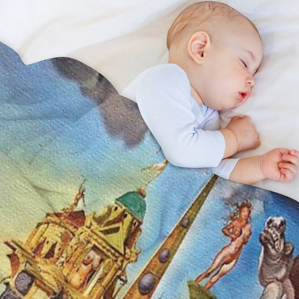 The Temptation of St. Anthony Durable Throw Blanket