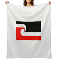 Maori Flag Multi-functional Throw Blanket