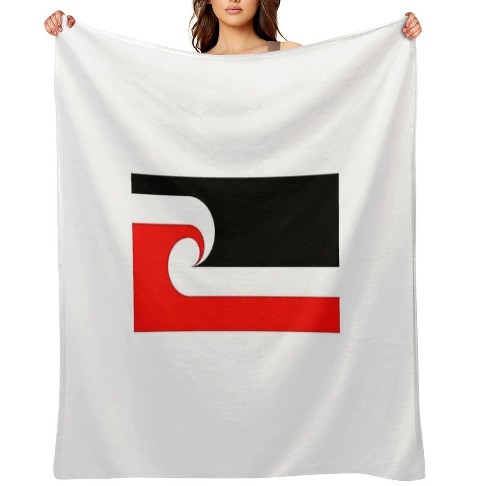 Maori Flag Multi-functional Throw Blanket