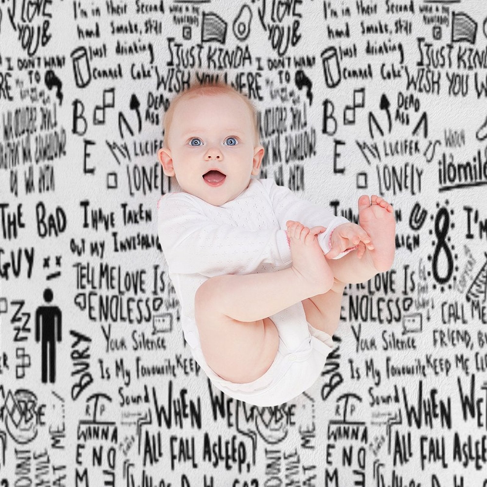 Billie Eilish Machine-washable Throw Blanket