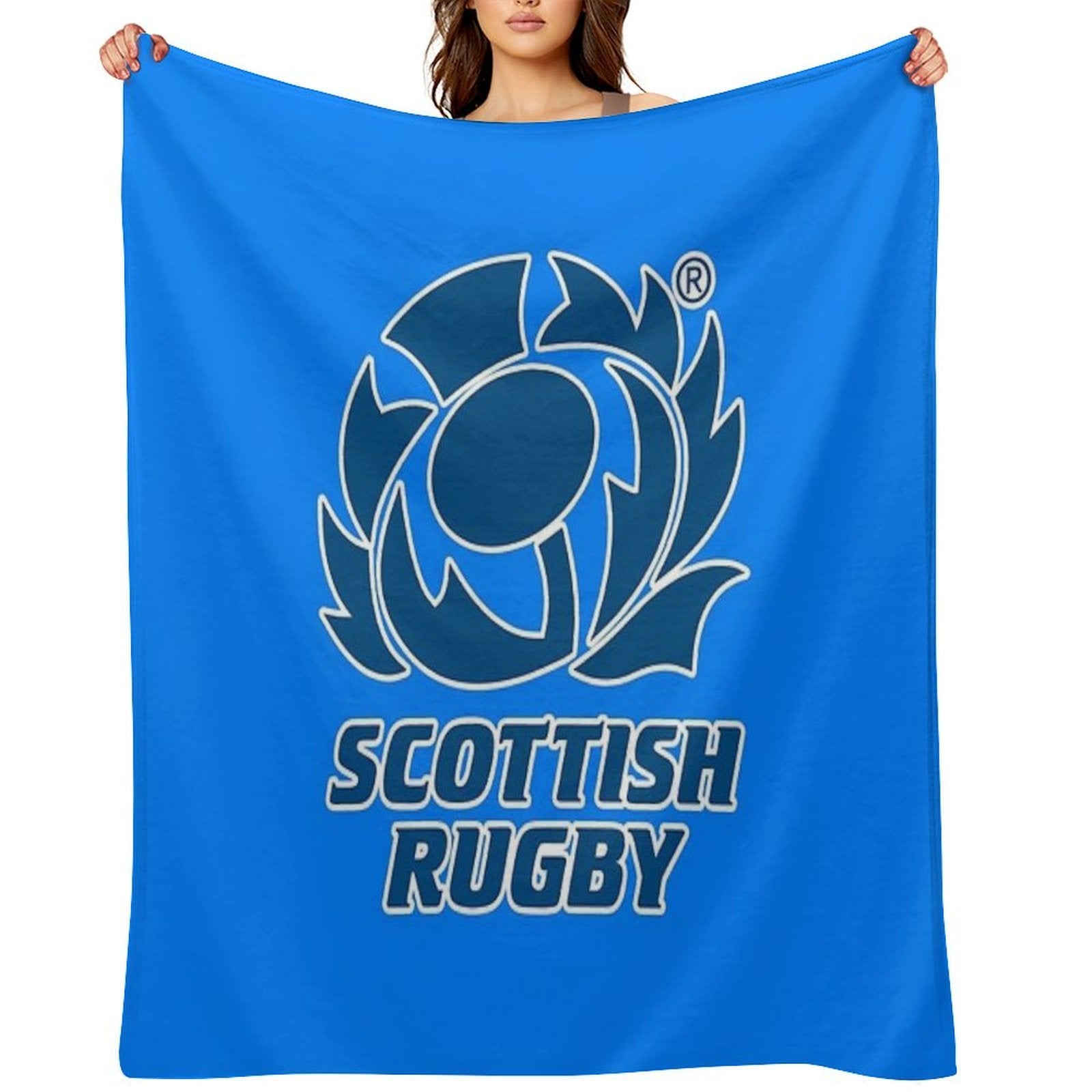 Scotland Rugby Premium Throw Blanket