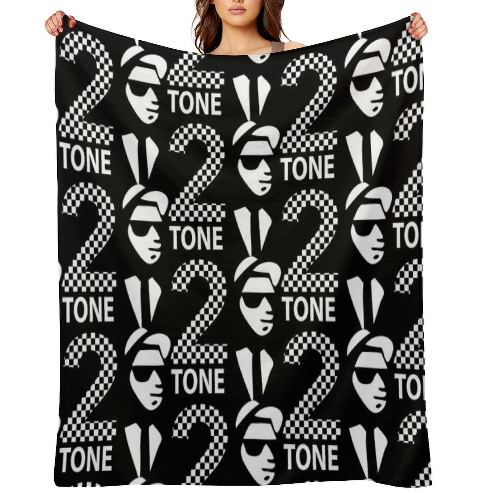 The Specials 2 Tone  Rude Boy Two Tone Ska 2 Music Records All-season Throw Blanket