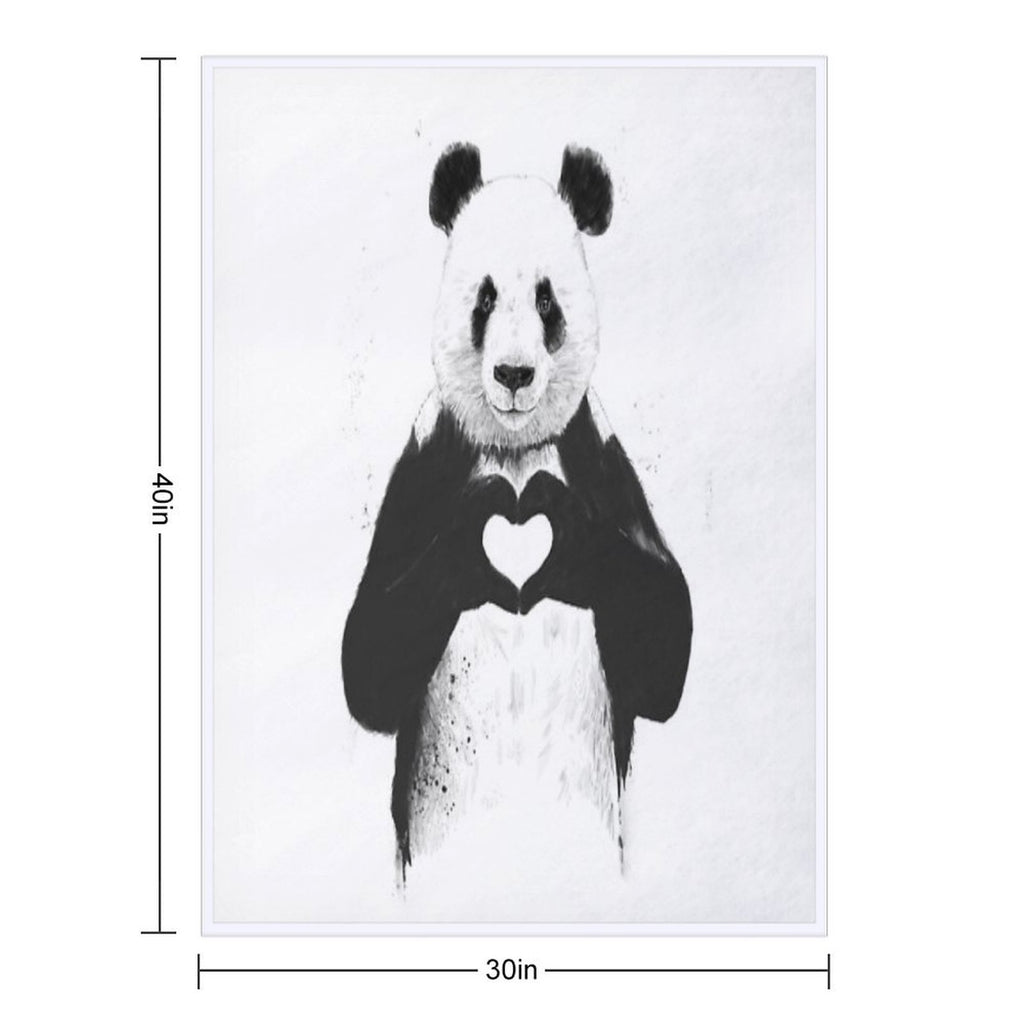 All You Need Is Love Shrink-resistant Throw Blanket