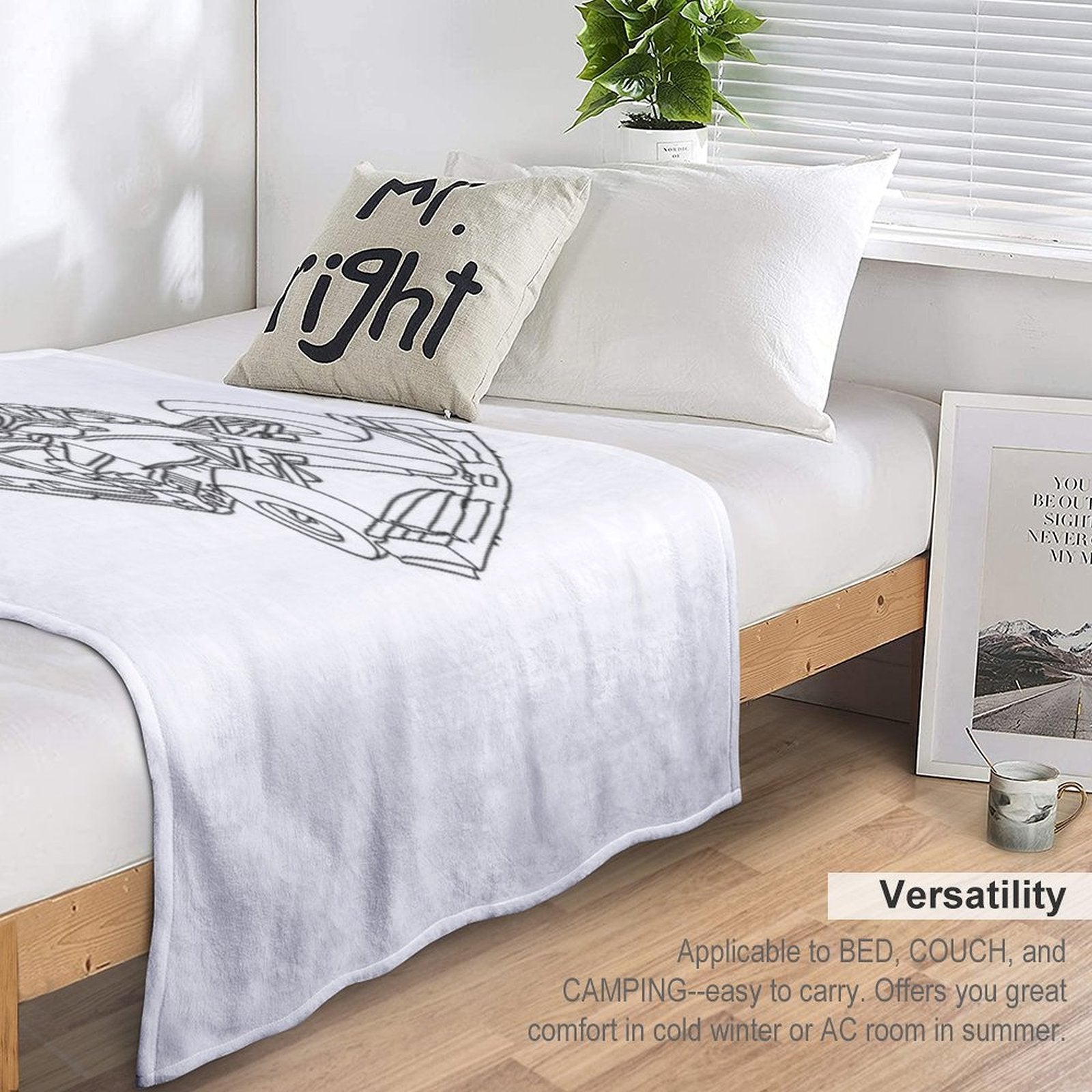 F1 Sketch Comfort Throw Blanket