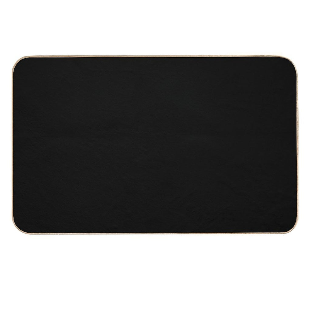 PLAIN BLACK  SOLID BLACK  DARKEST BLACK  MOONLESS SKY  ACCENT BLACK  HIGHEST SELLING BLACK  Easy Maintenance Bath Mat