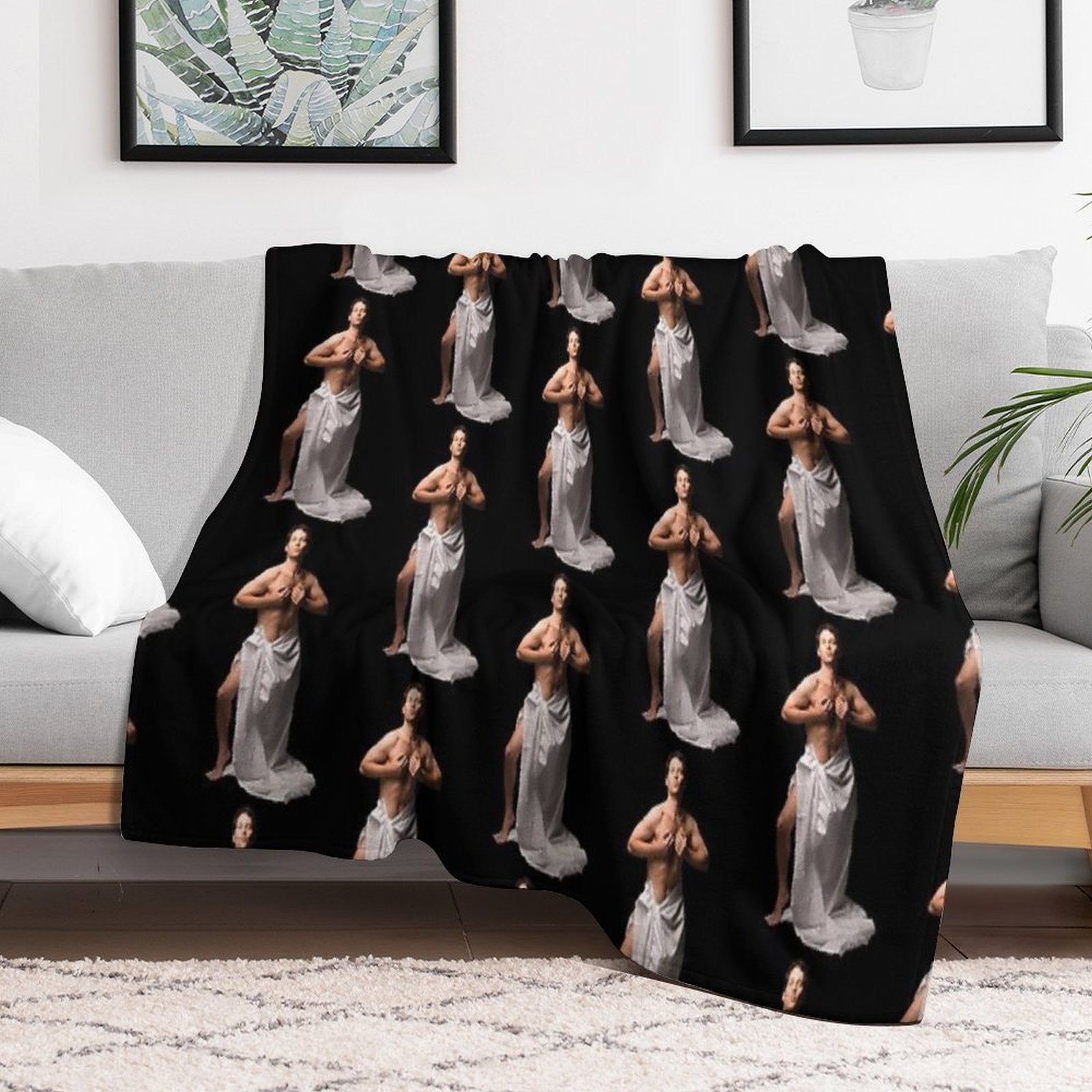 Paul Rudd in A Sheet Eco-conscious Throw Blanket