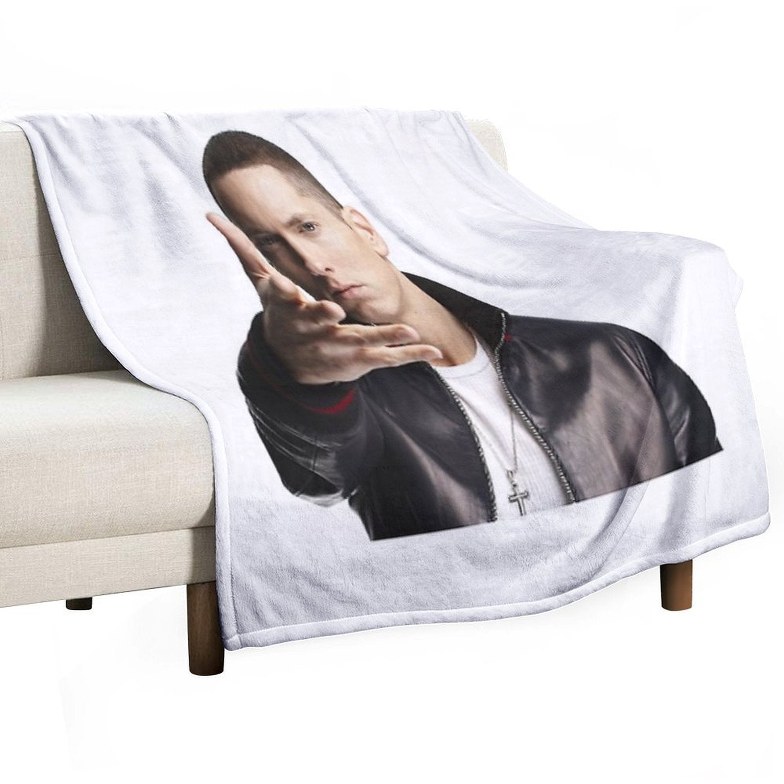Eminem Wrinkle-free Throw Blanket
