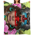 Spirit of The Wild All-season Throw Blanket