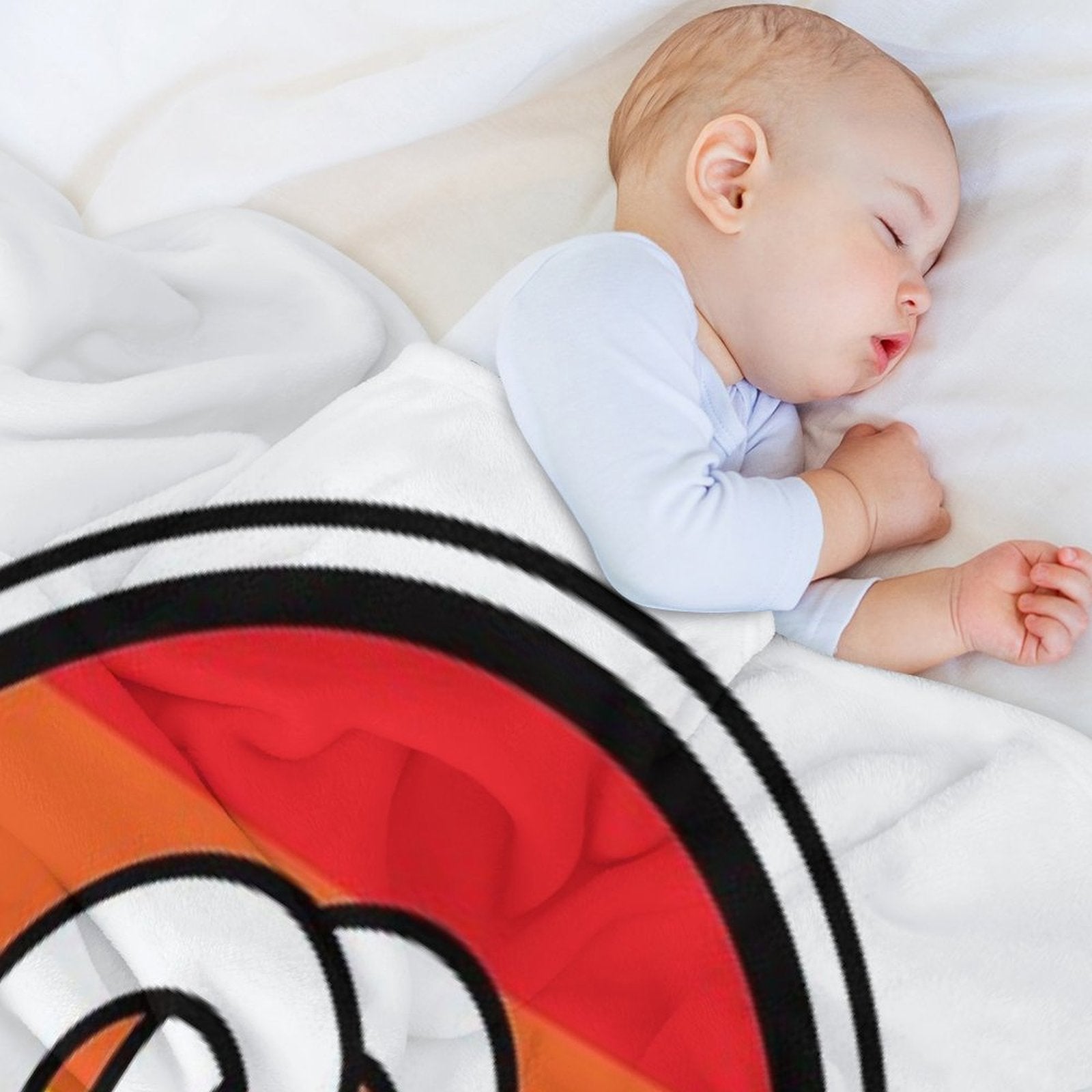Female Symbols Rainbow Quick-dry Throw Blanket
