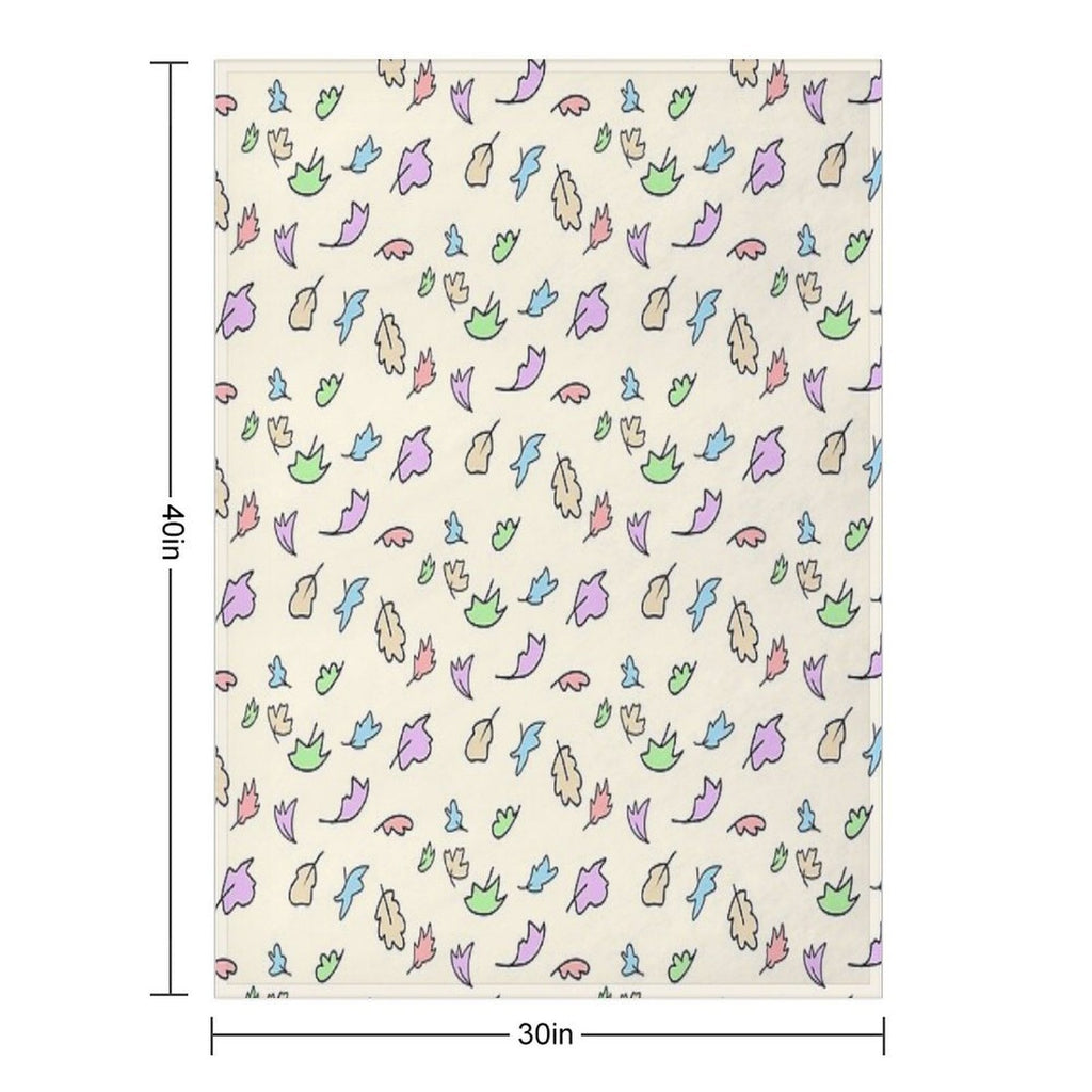 Heartstopper Leaves Machine-washable Throw Blanket