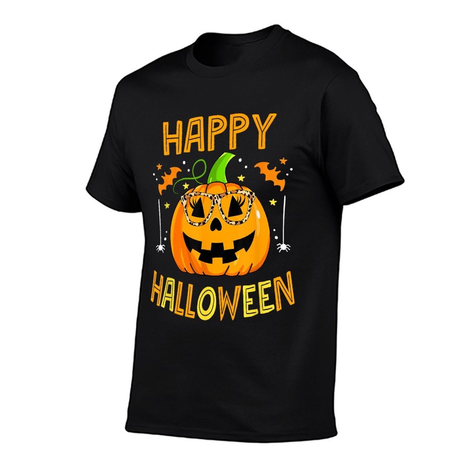 Trick Or Treat Halloween Funny Pumpkin Happy Halloween 2024  Oversized Silhouette T-Shirt