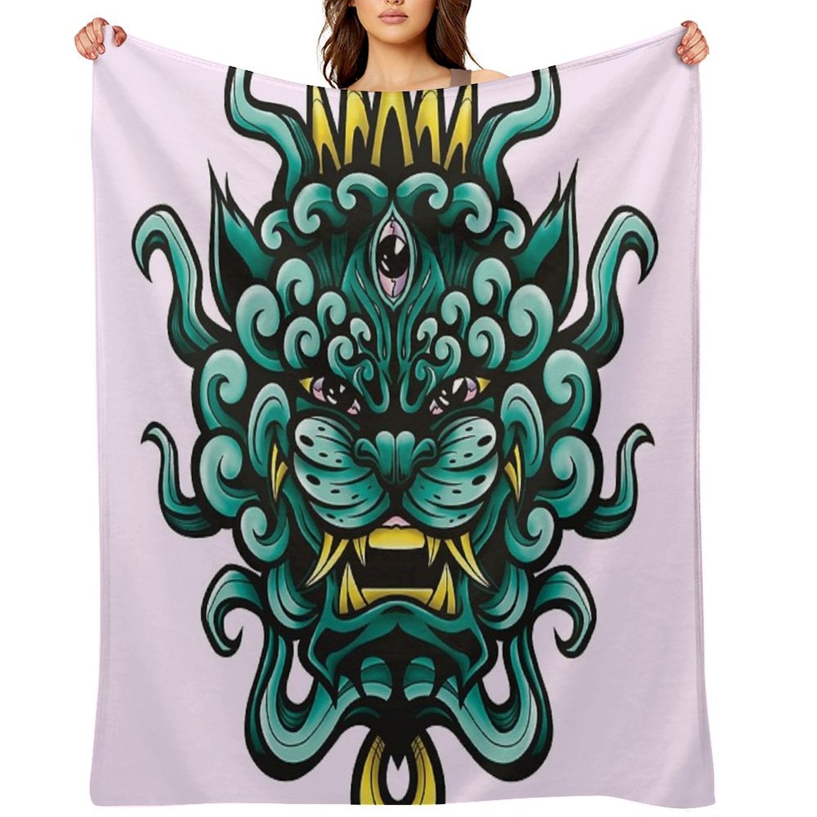 Osmose - Tattoo Studio Anti-pilling Throw Blanket