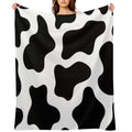 Cow Print Velvety-soft Throw Blanket