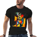 Abstract Geometric Colorful Art  Affordable Price T-Shirt
