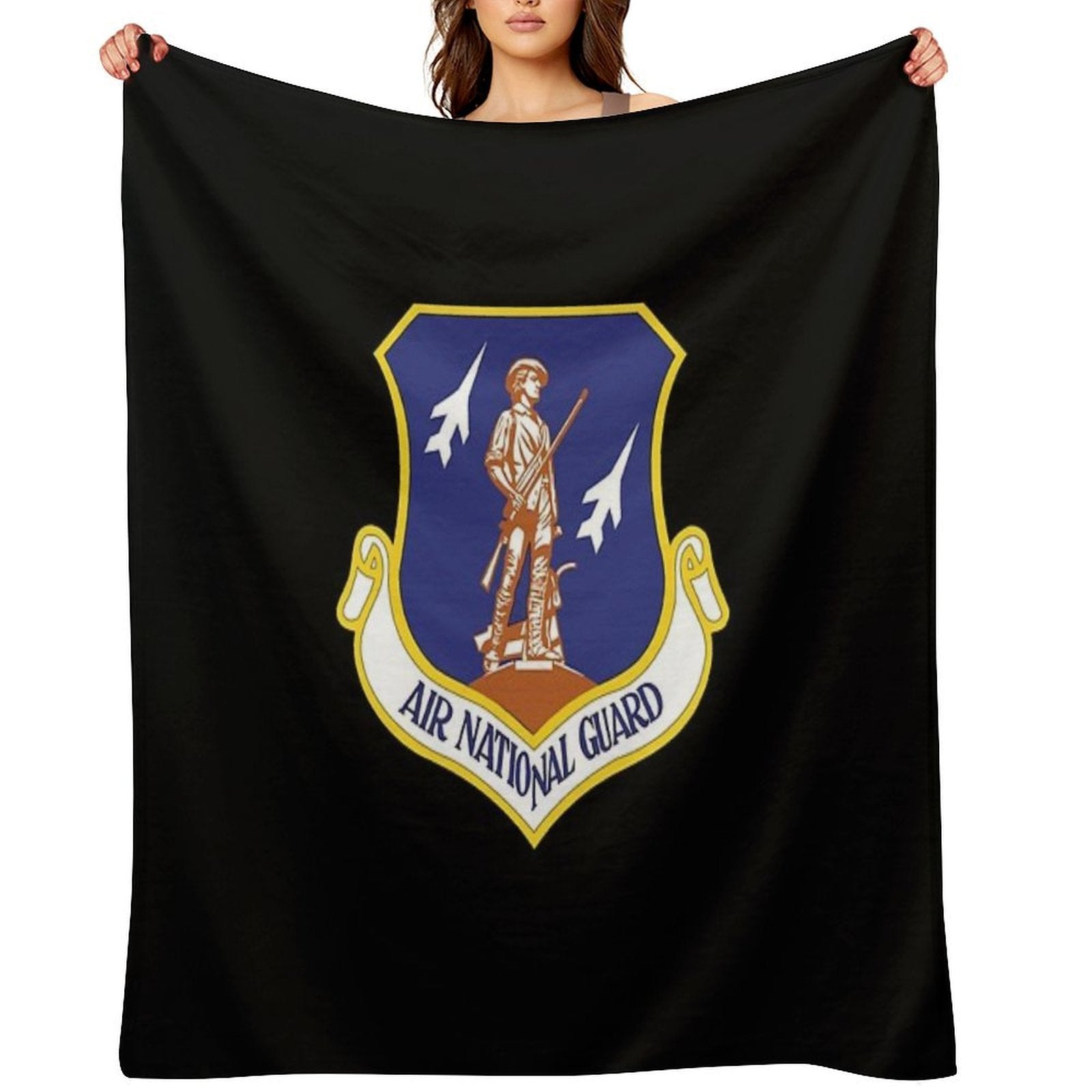 Air National Guard ANG Lightweight Throw Blanket
