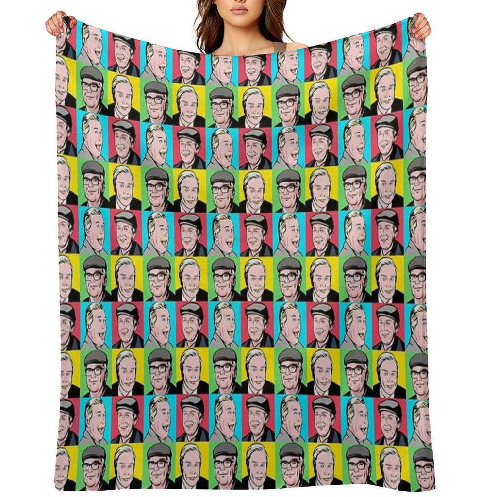 Still Game Scotland Stickers Gift-ready Throw Blanket
