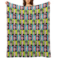 Still Game Scotland Stickers Gift-ready Throw Blanket