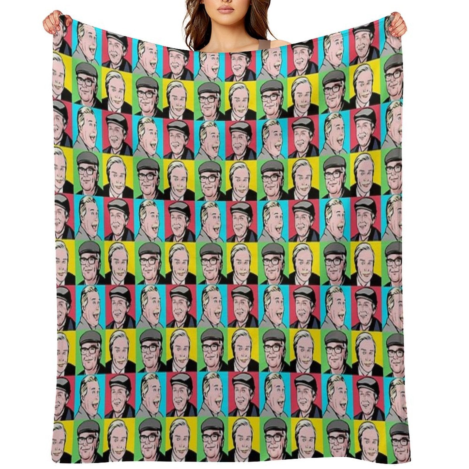 Still Game Scotland Stickers Gift-ready Throw Blanket