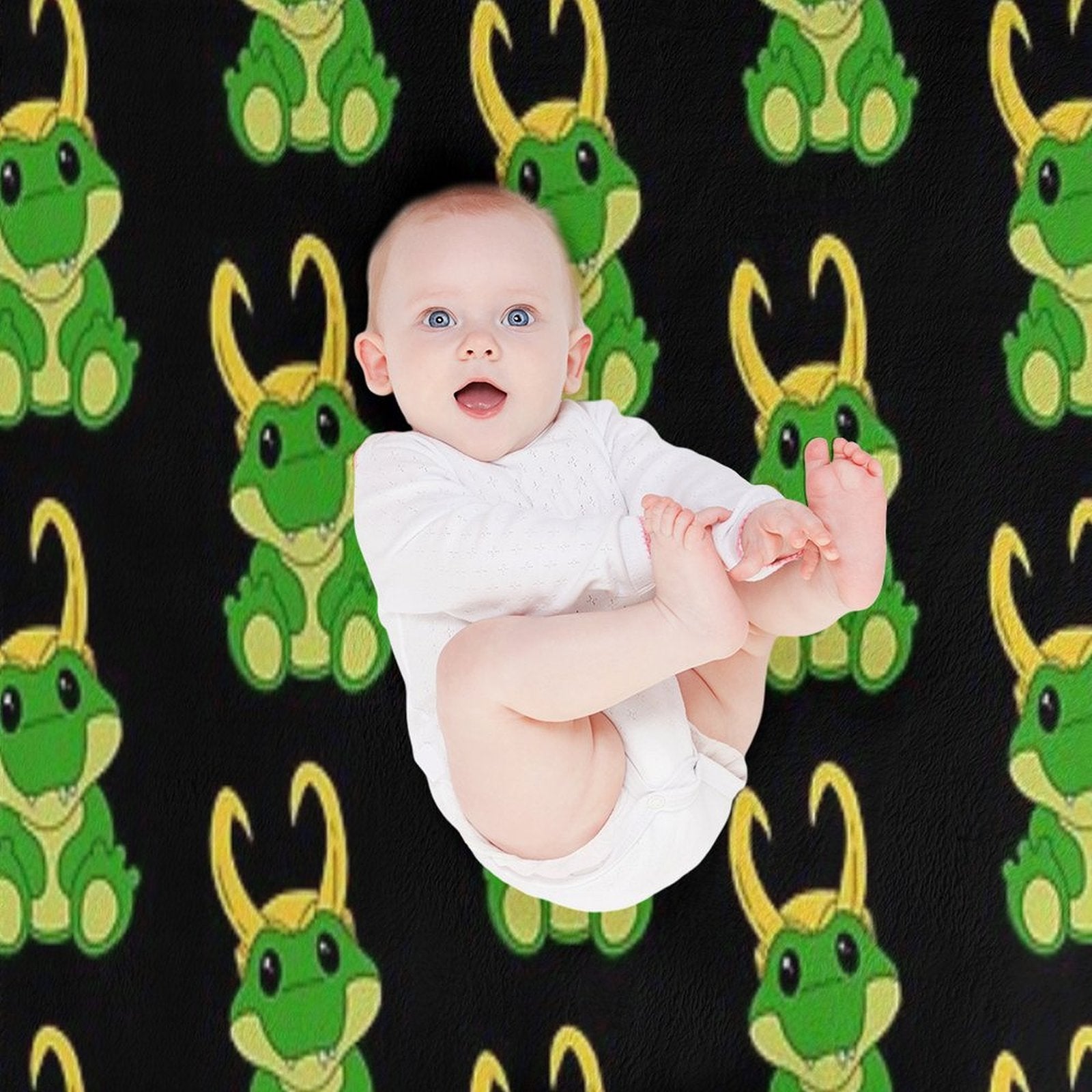 Alligator Loki Varient Durable Throw Blanket