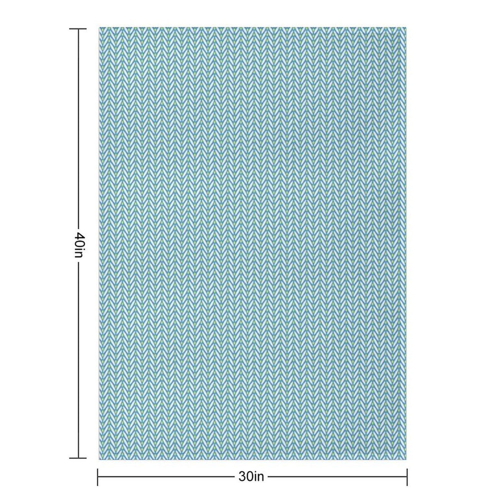 Fluere (capri) Wrinkle-free Throw Blanket