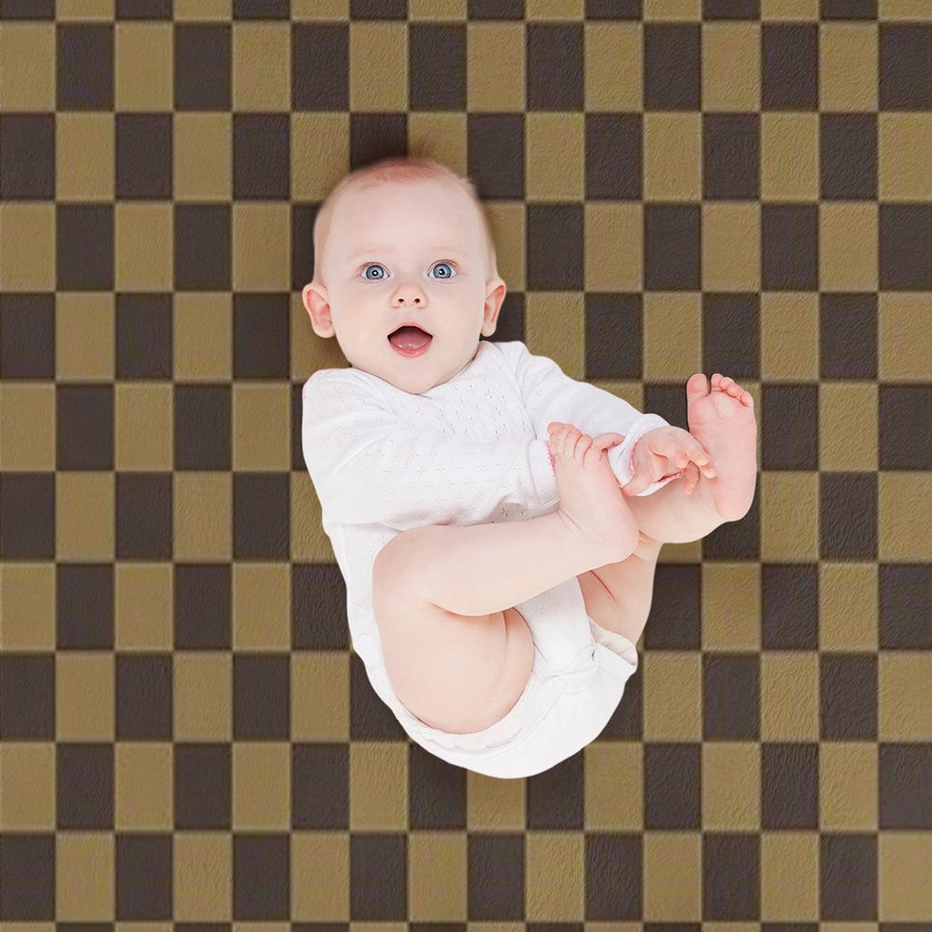 Stylish Checkered Pattern Small Squares Velvety-soft Throw Blanket