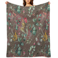 Australian Botanical Easy Care Throw Blanket