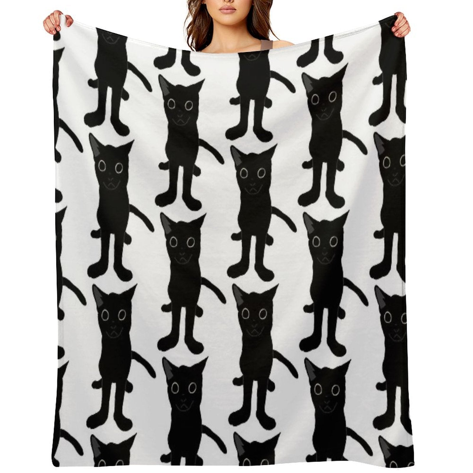 Big Foot Baby Jinx Travel-friendly Throw Blanket