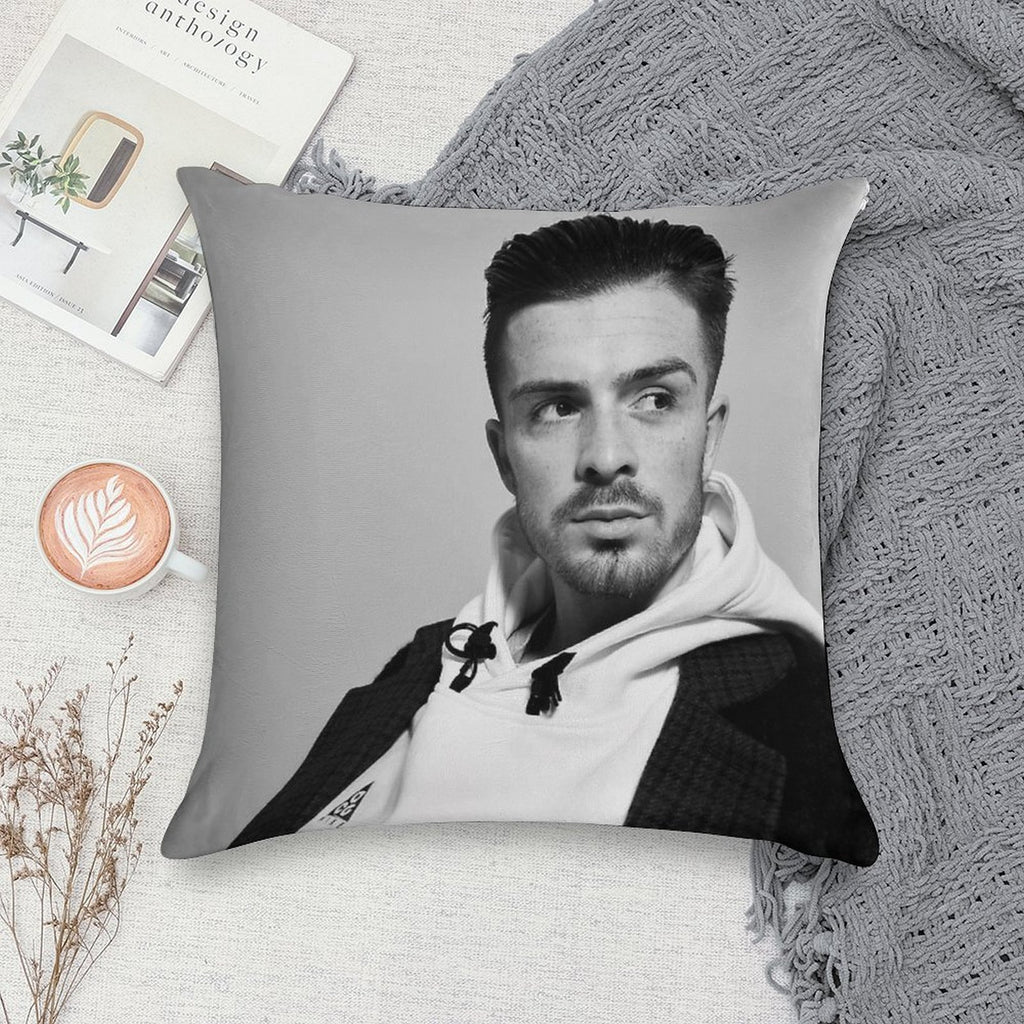 Jack G Soft Fade-Resistant Throw Pillow