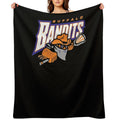 Buffalo Bandits Sustainable Throw Blanket
